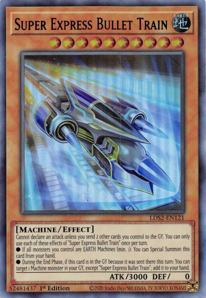 Super Express Bullet Train (Purple) card image