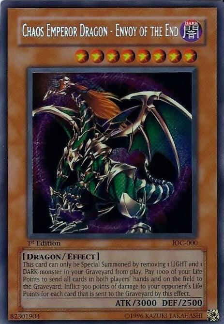 Chaos Emperor Dragon - Envoy of the End card image