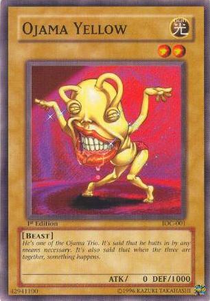 Ojama Yellow card image