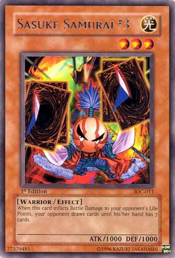 Sasuke Samurai #3 card image