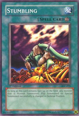 Stumbling card image