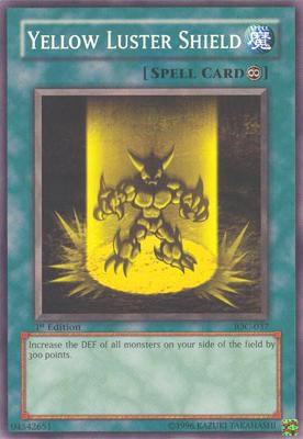 Yellow Luster Shield card image