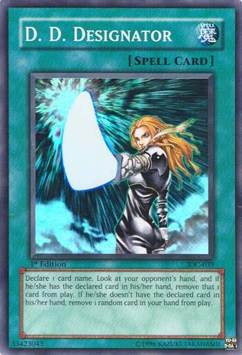 D.D. Designator card image