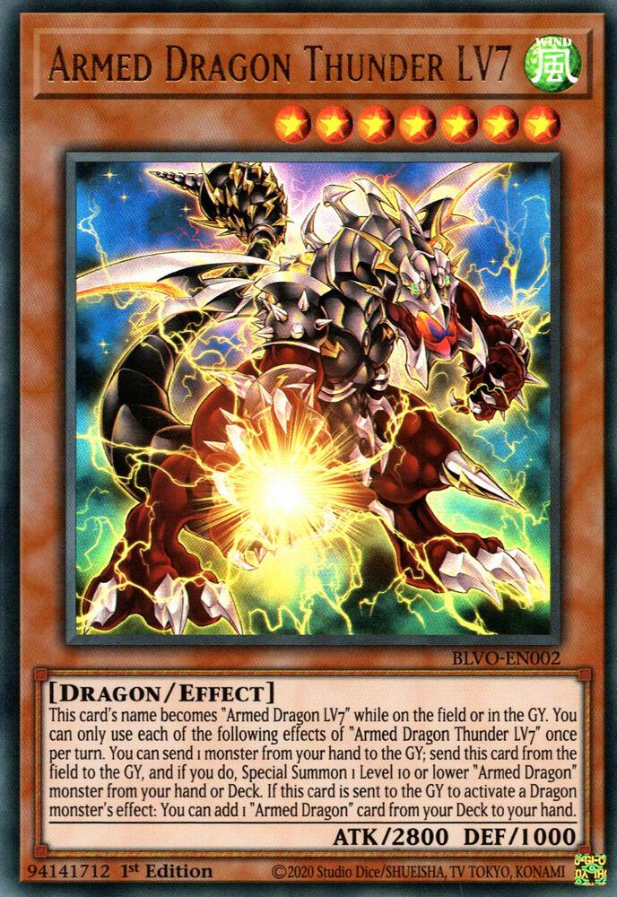 Armed Dragon Thunder LV7 (1st Edition) card image