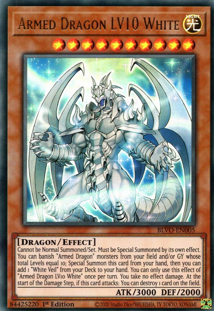 Armed Dragon LV10 White card image