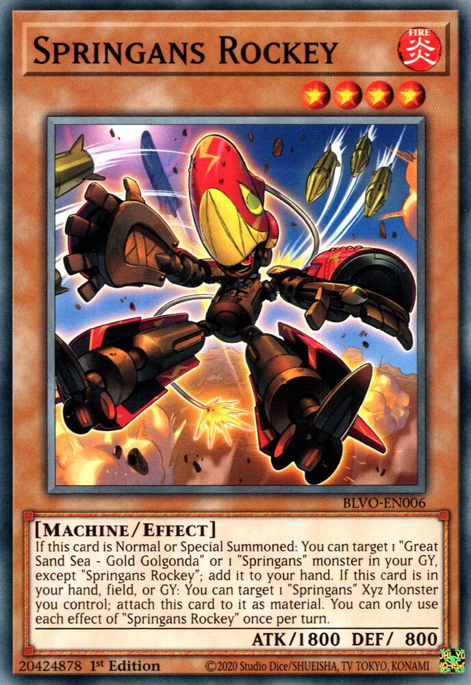 Springans Rockey (1st Edition) card image