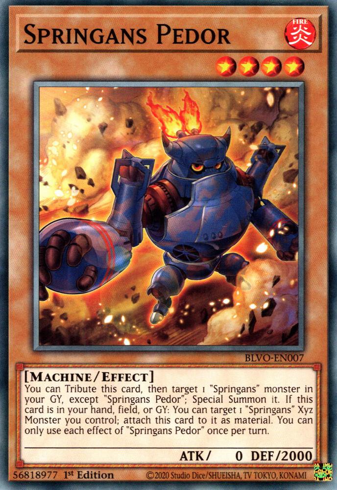 Springans Pedor (1st Edition) card image