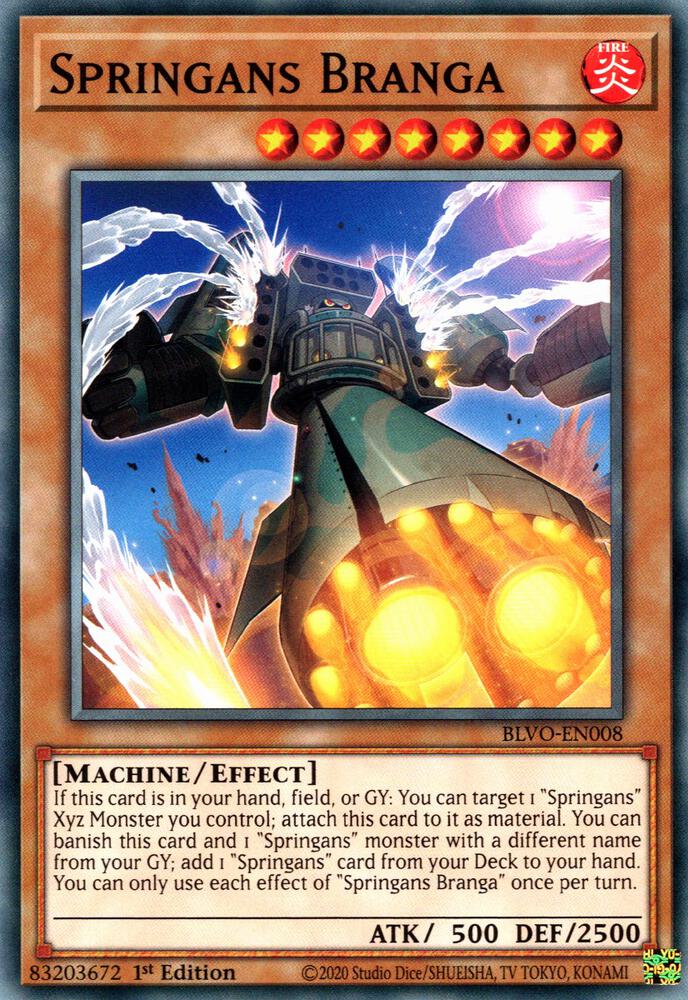 Springans Branga (1st Edition) card image