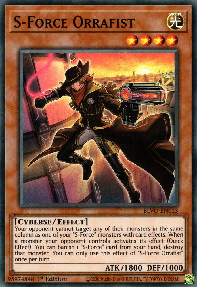 S-Force Orrafist (1st Edition) card image