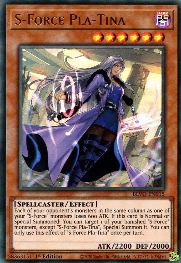 S-Force Pla-Tina (1st Edition) card image