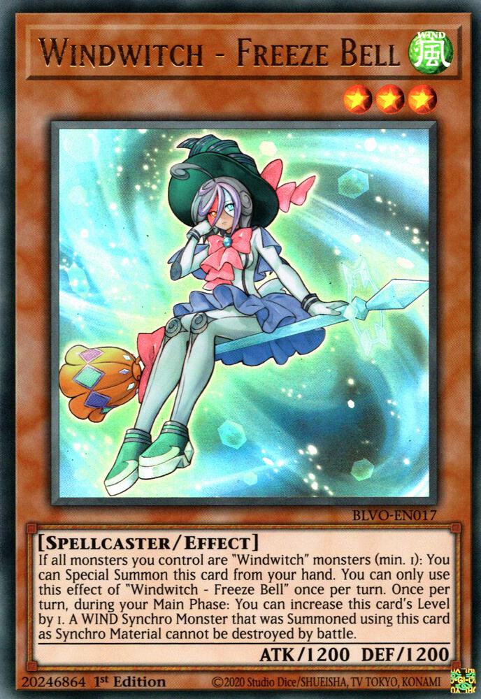 Windwitch - Freeze Bell (1st Edition) card image