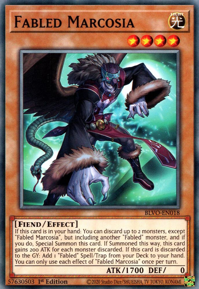 Fabled Marcosia (1st Edition) card image