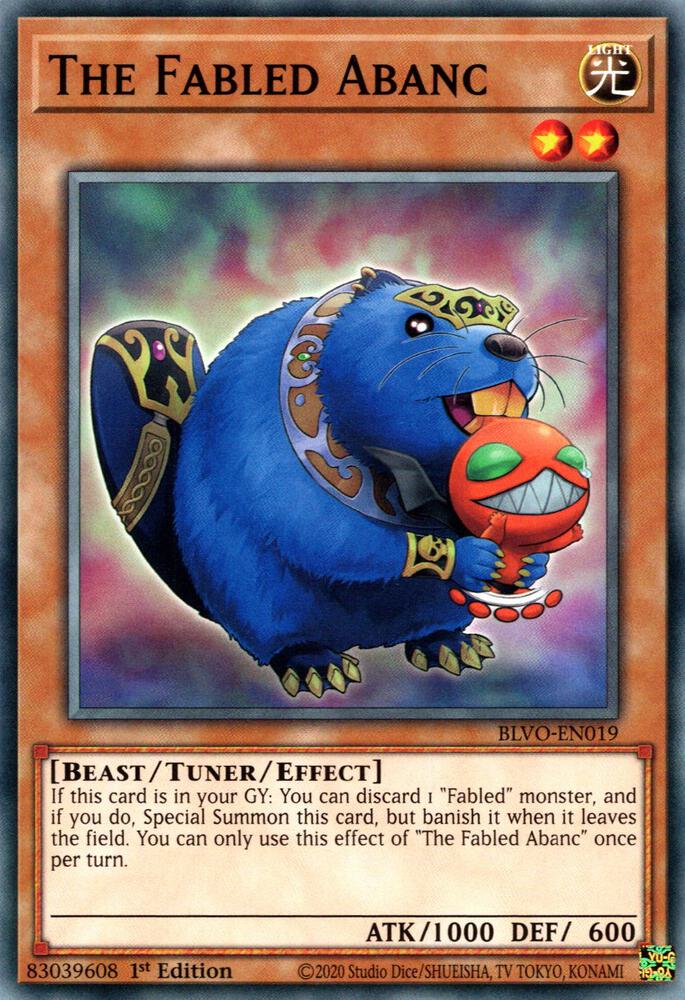 The Fabled Abanc (1st Edition) card image
