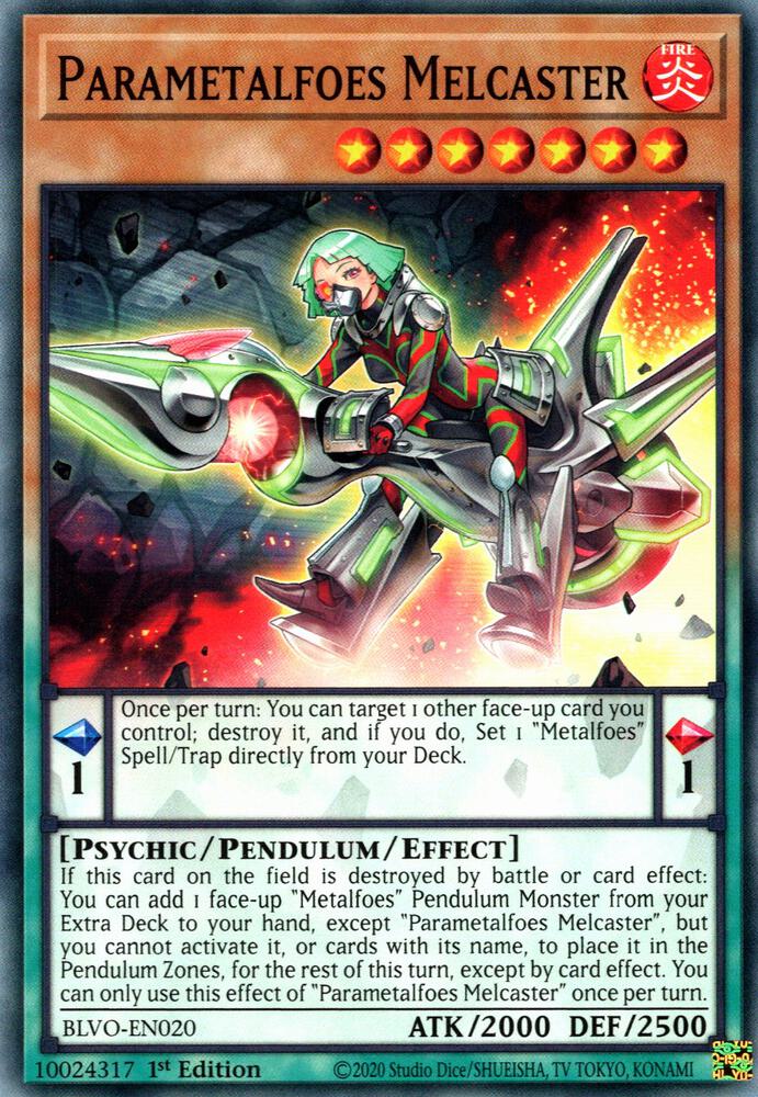 Parametalfoes Melcaster (1st Edition) card image