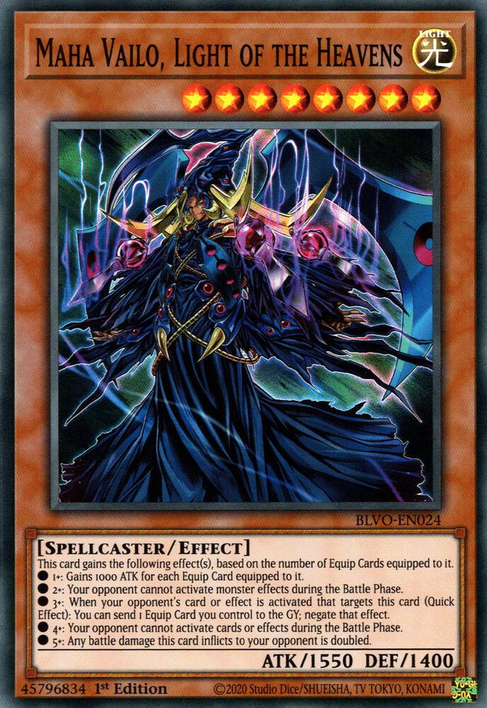 Maha Vailo, Light of the Heavens (1st Edition) card image