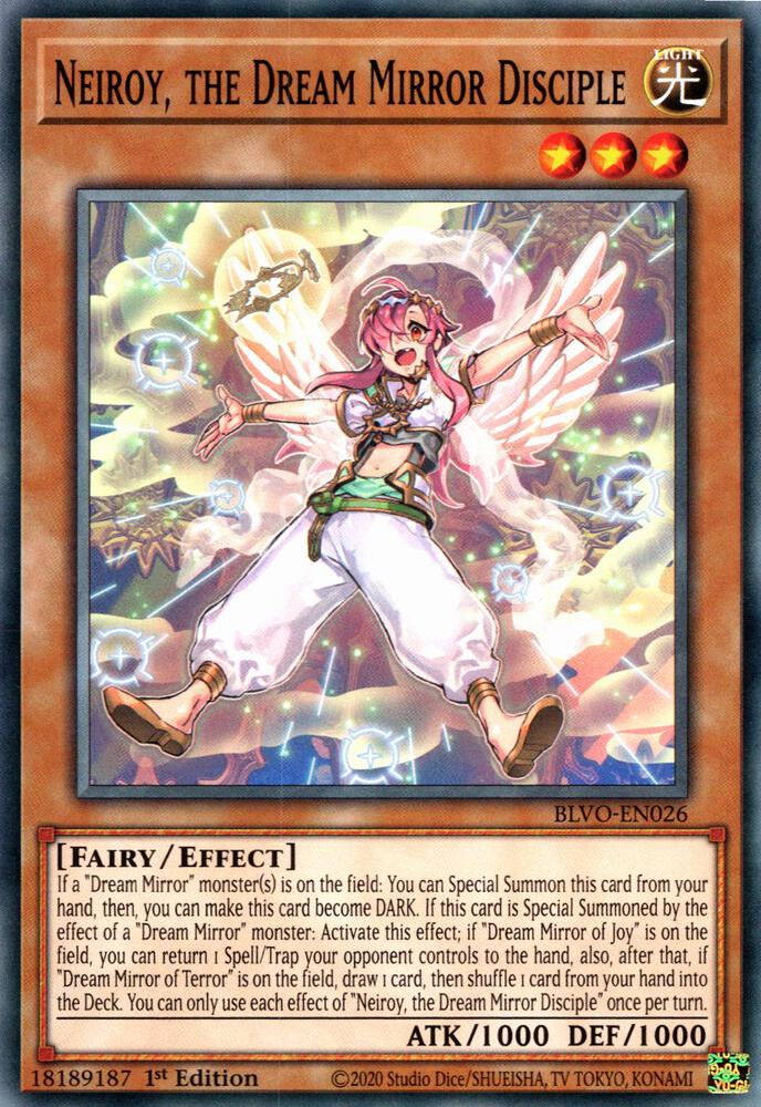 Neiroy, the Dream Mirror Disciple (1st Edition) card image