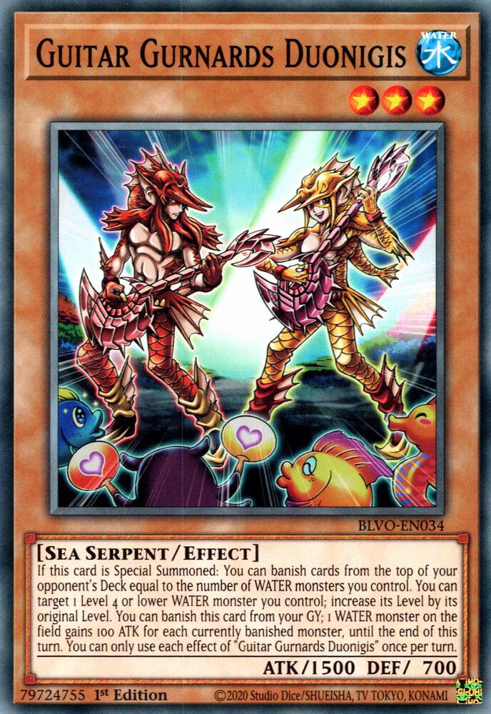 Guitar Gurnards Duonigis (1st Edition) card image