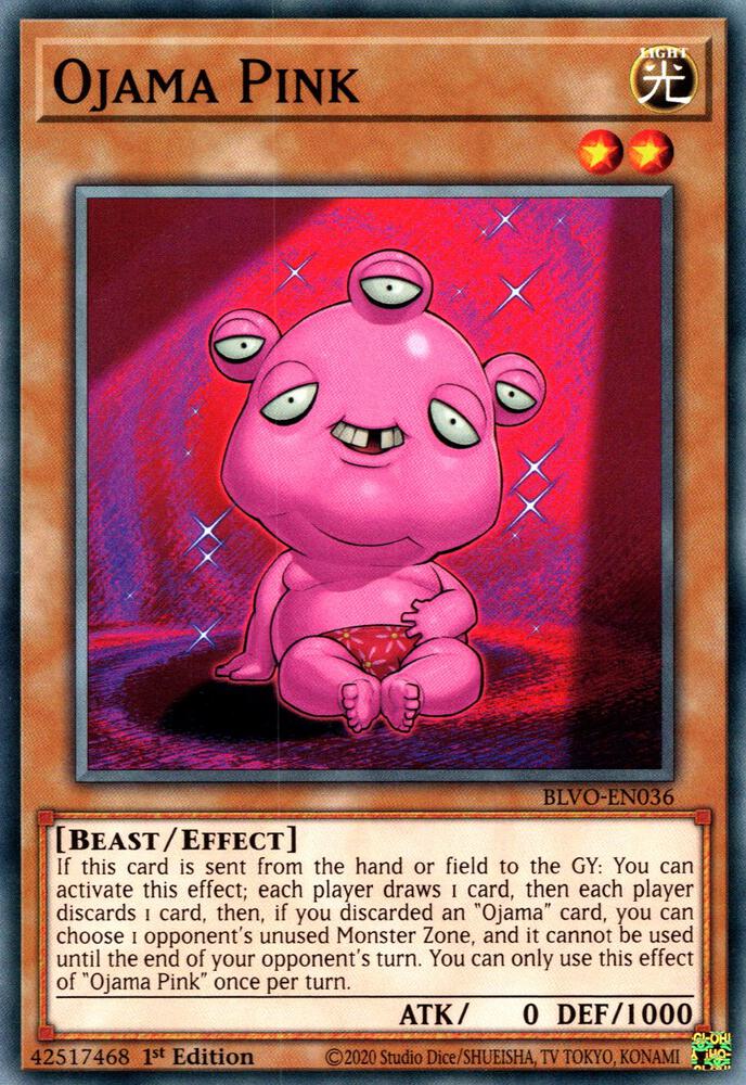 Ojama Pink (1st Edition) card image