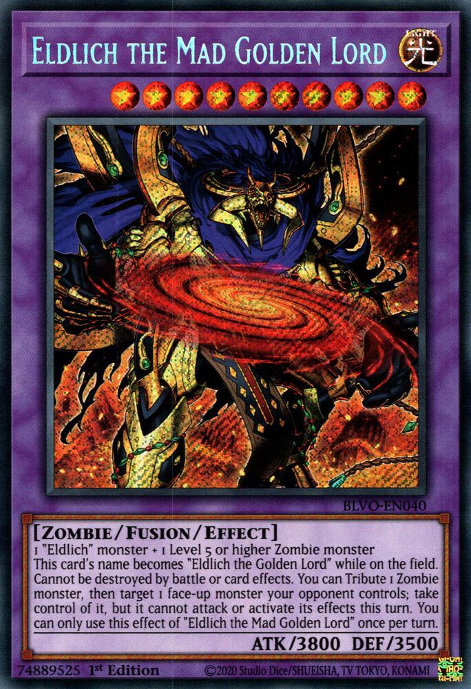 Eldlich the Mad Golden Lord (1st Edition) card image