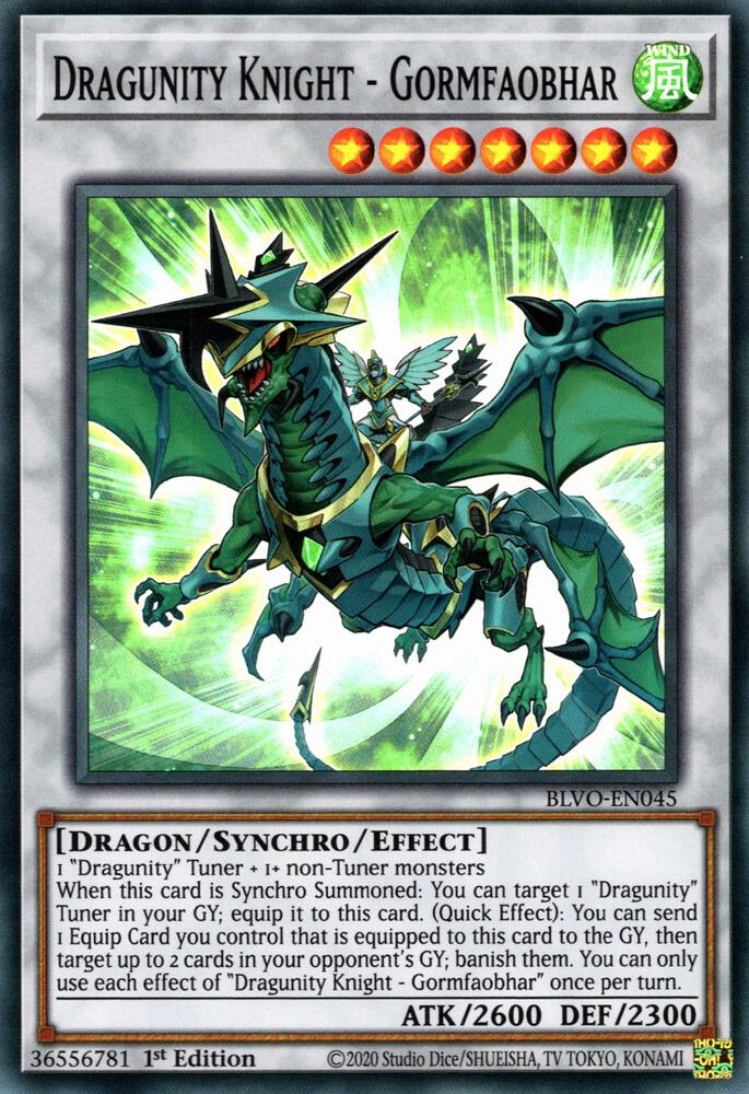 Dragunity Knight - Gormfaobhar (1st Edition) card image