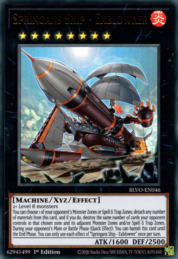 Springans Ship - Exblowrer (1st Edition) card image
