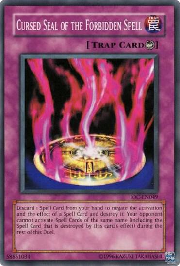 Cursed Seal of the Forbidden Spell card image