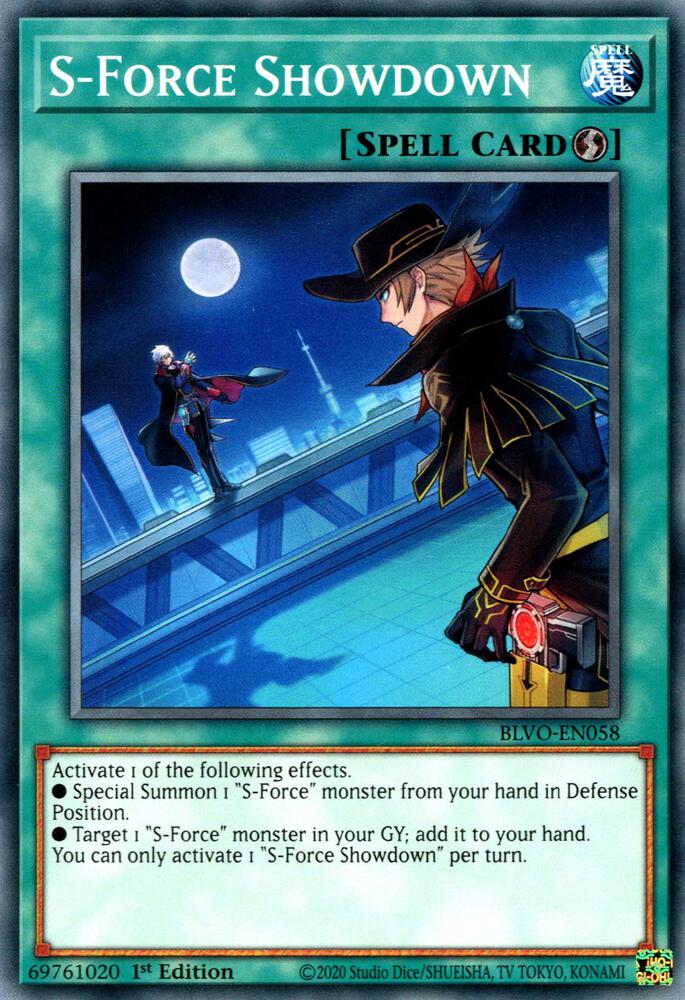S-Force Showdown (1st Edition) card image