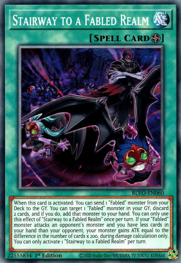 Stairway to a Fabled Realm (1st Edition) card image