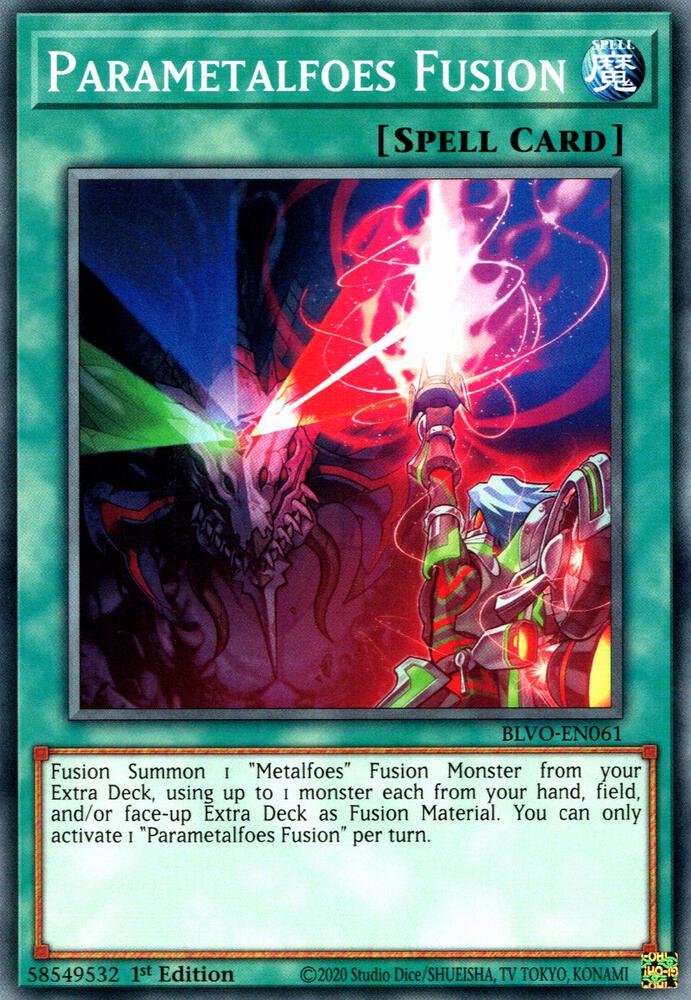 Parametalfoes Fusion (1st Edition) card image
