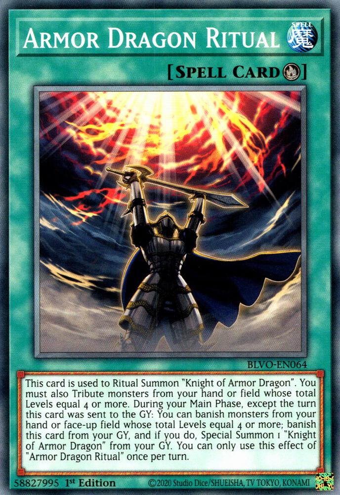 Armor Dragon Ritual (1st Edition) card image