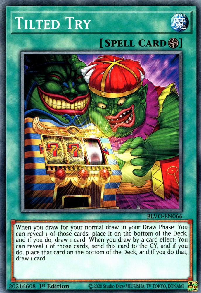 Tilted Try (1st Edition) card image