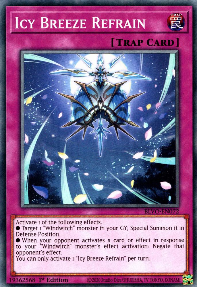 Icy Breeze Refrain (1st Edition) card image