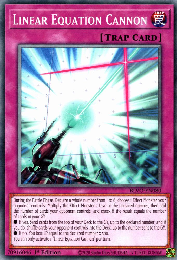 Linear Equation Cannon (1st Edition) card image