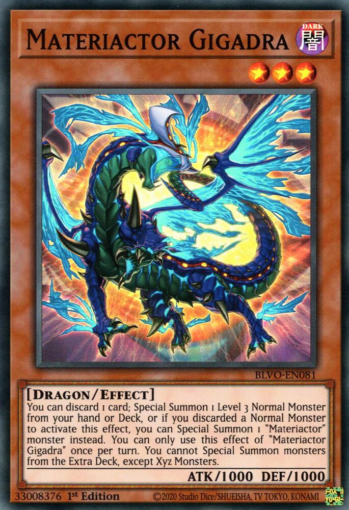 Materiactor Gigadra (1st Edition) card image