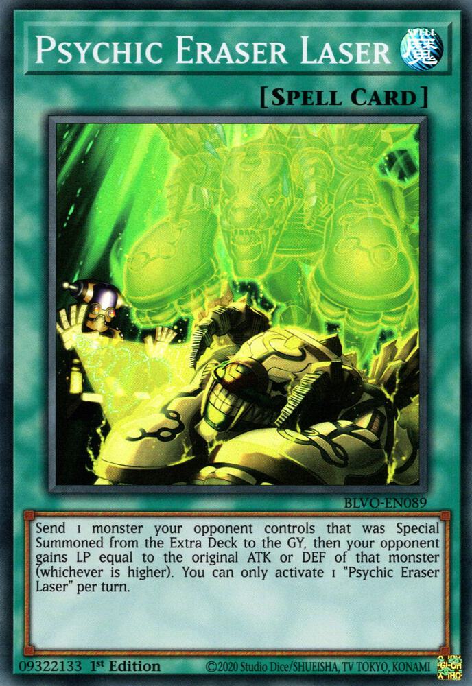 Psychic Eraser Laser (1st Edition) card image