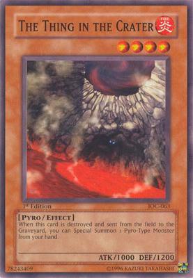 The Thing in the Crater card image