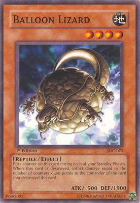 Balloon Lizard card image