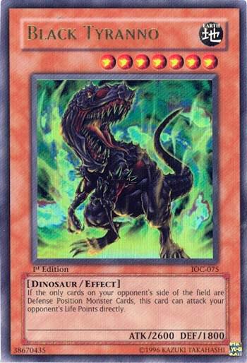 Black Tyranno card image