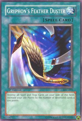 Gryphon's Feather Duster card image