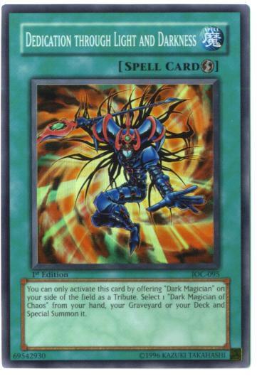 Dedication Through Light and Darkness card image