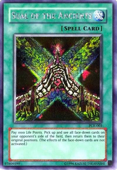 Seal of the Ancients (Power of Chaos: Kaiba the Revenge) card image