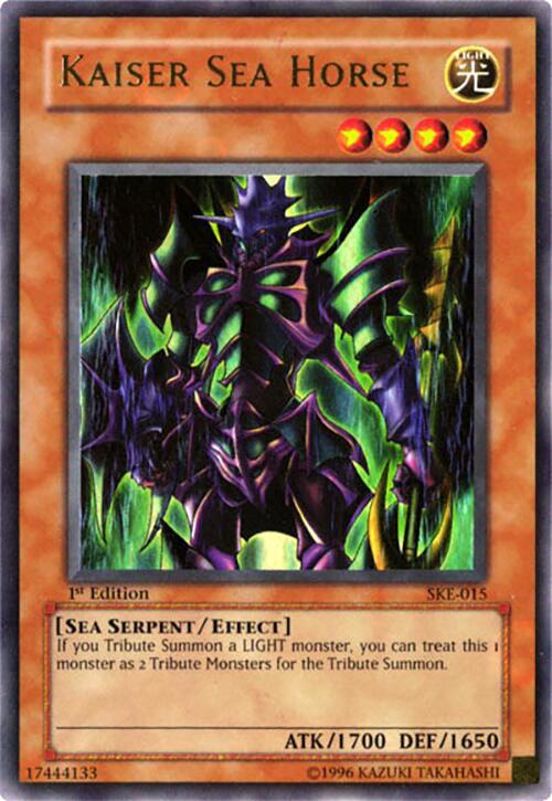 Kaiser Sea Horse card image