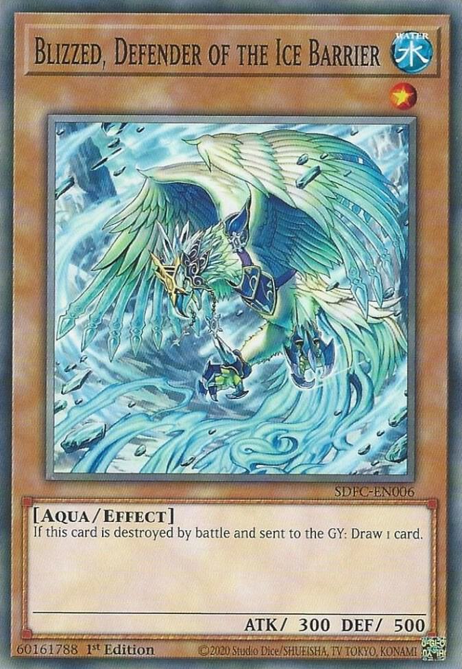 Blizzed, Defender of the Ice Barrier card image
