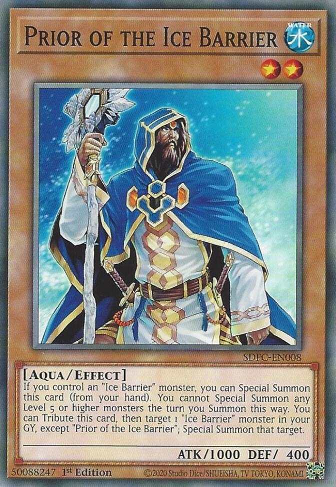 Prior of the Ice Barrier card image