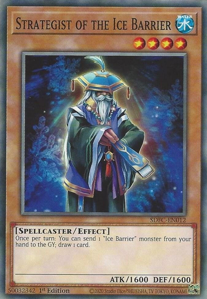 Strategist of the Ice Barrier card image