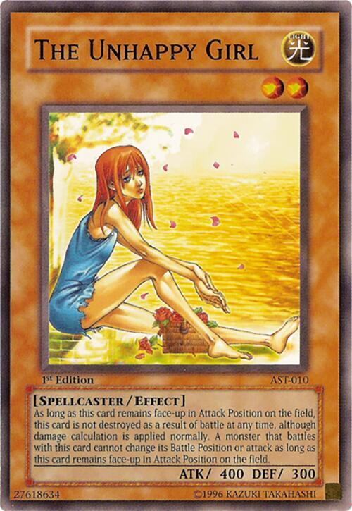 The Unhappy Girl card image