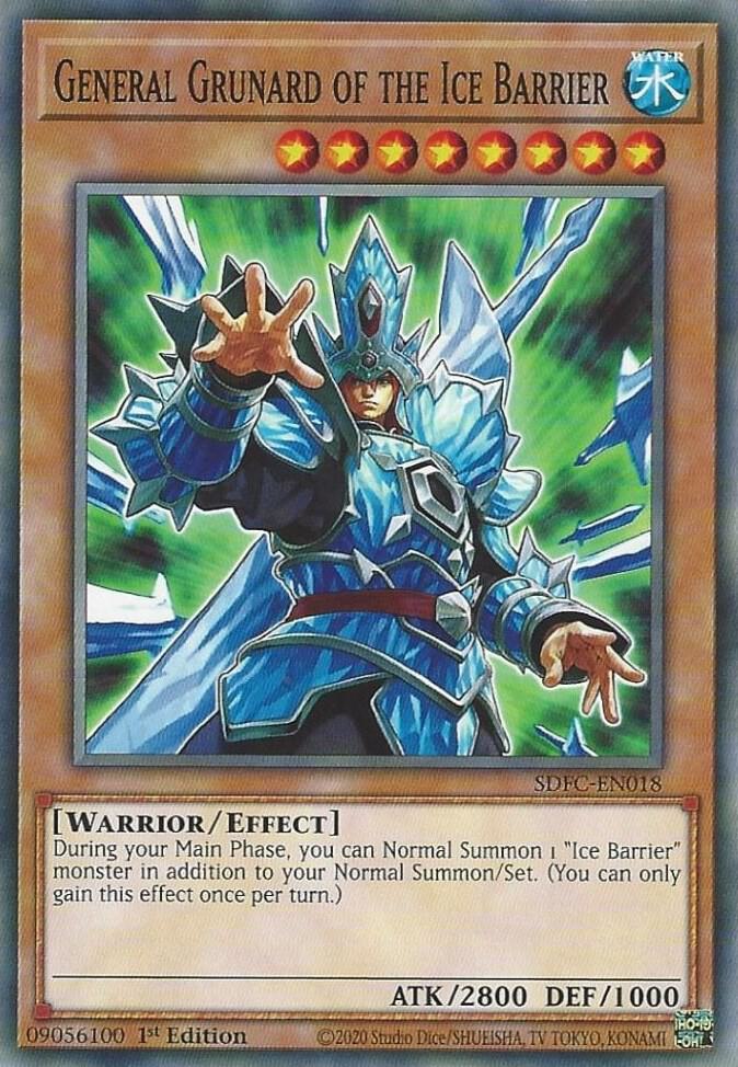 General Grunard of the Ice Barrier card image