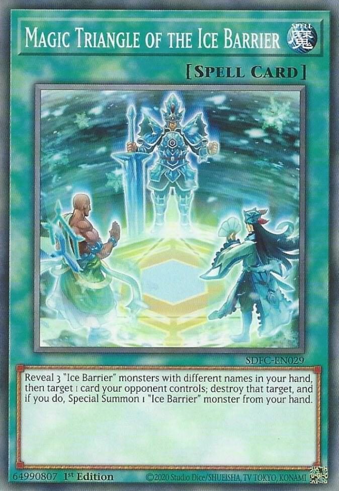 Magic Triangle of the Ice Barrier card image