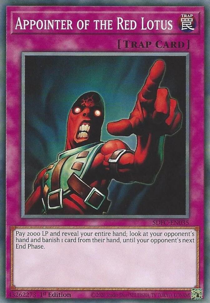 Appointer of the Red Lotus card image