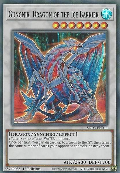 Gungnir, Dragon of the Ice Barrier card image
